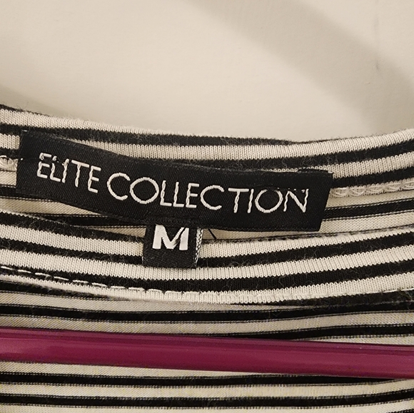 Elite Collection Striped Top - Picture 2 of 3